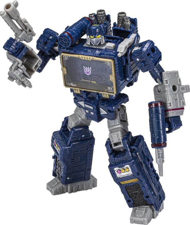 Immagine prodotto Transformers Giocattolo Generations Legacy, figura d'azione di Voyager Soundwave alta 17,5 cm, per bambini a