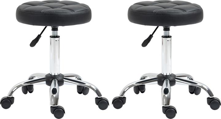 Produktbild Homcom Rollhocker im 2er-Set