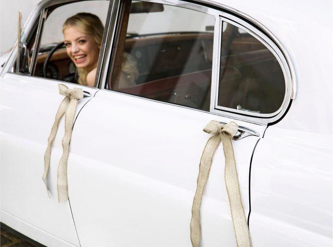 Image du produit Partydeco Accessoire de fête Set de décoration de voiture 3 pièces, brun
