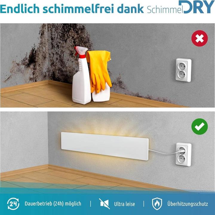 Image du produit Technaxx Heizkörper Schimmel Dry Set M1+M2 (55 W)