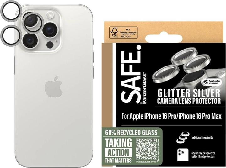 Produktbild PanzerGlass Safe. (1 Stück, Apple iPhone 16 Pro, Apple iPhone 16 Pro Max)