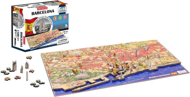 Immagine prodotto 4D City Barcellona, Spagna (1200 pezzi)