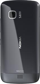 Actual product image Nokia C5-03 - Graphite Black (40 GB, 3.20", 5 Mpx, 3G)