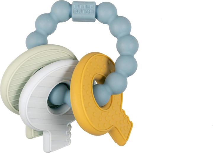 Produktbild Rubo Toys Little Dutch Beissspielzeug Schlüsselbund blau