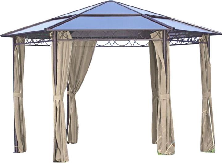 Image du produit Garden Pleasure Pavillon de jardin Salmon hexagonal (346 cm, 346 cm)