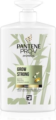 Pantene Pro-V Miracles Grow Strong Shampoo - 1000 ml, für trockenes und geschädigtes Haar mit Bruchneigung (1000 ml, Flüssiges Shampoo)