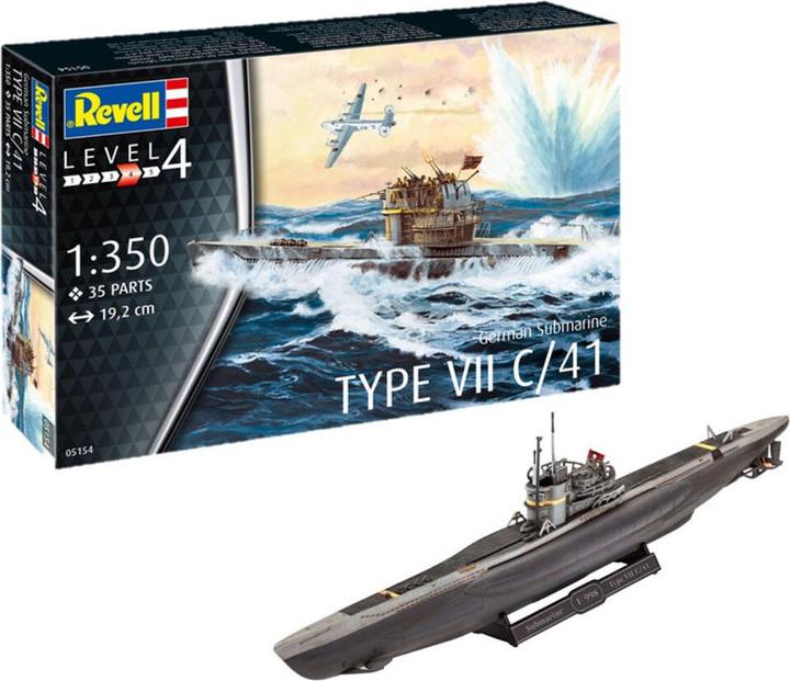 Image du produit Revell Sous-marin allemand de type VII C/41