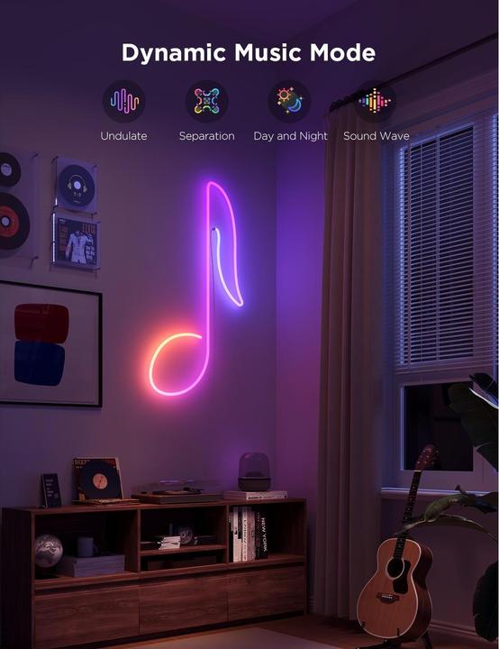 Produktbild Govee Neon-Streifenleuchte (RGBIC, 400 cm, Indoor)