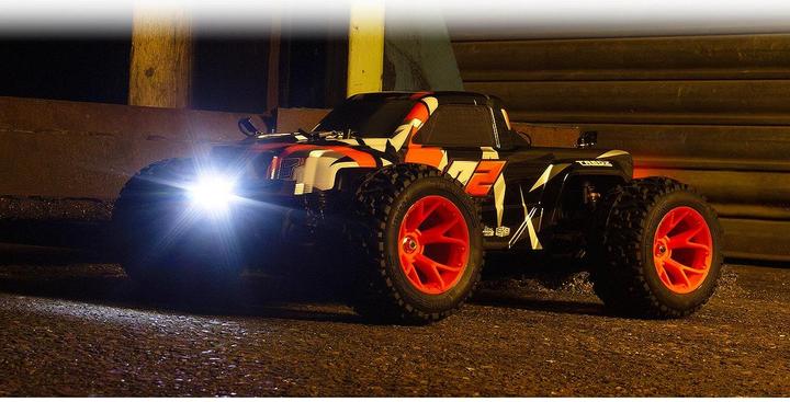 Image du produit Maverick Quantum2 MT 1/10th Monster Truck - Orange (Presque prêt à être conduite)