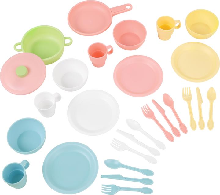 Actual product image KidKraft 27-teiliges pastelfarbenes Koch-Set