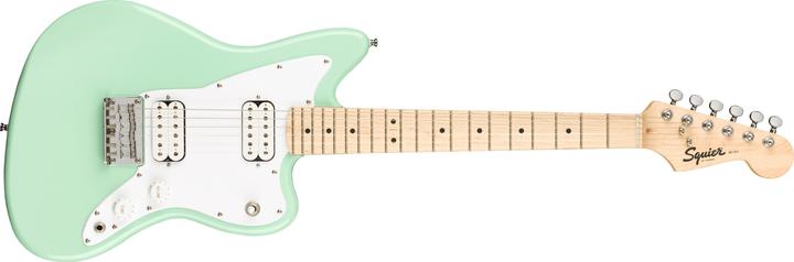 Fender Mini Jazzmaster HH Surf Green MN kindergitaar / reisgitaar (E-Gitarre)