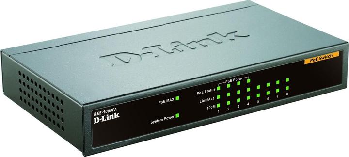 Actual product image D-Link DES-1XXX (8 Ports)