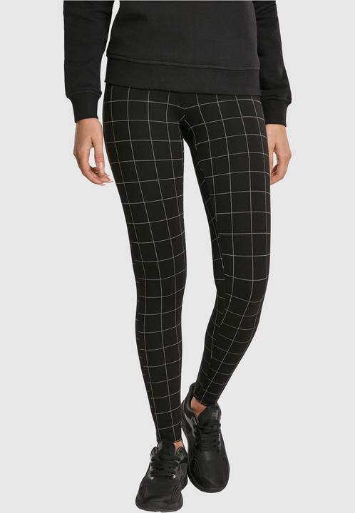 Immagine prodotto Urban Classics Leggings a vita alta a quadri da donna (4XL)
