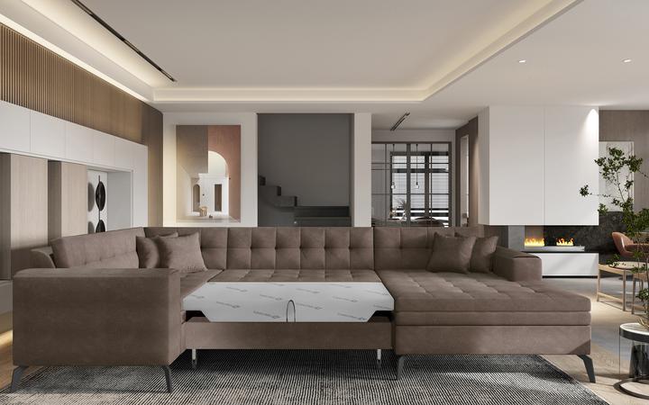 Actual product image ELTAP Montez (Sofa landscape, Sofa bed, 5-seater)