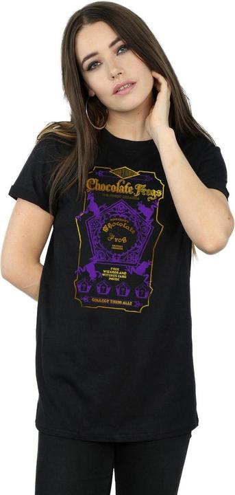 Immagine prodotto Chocolate Frogs Coloured Label Maglietta Ampia Donna (M)