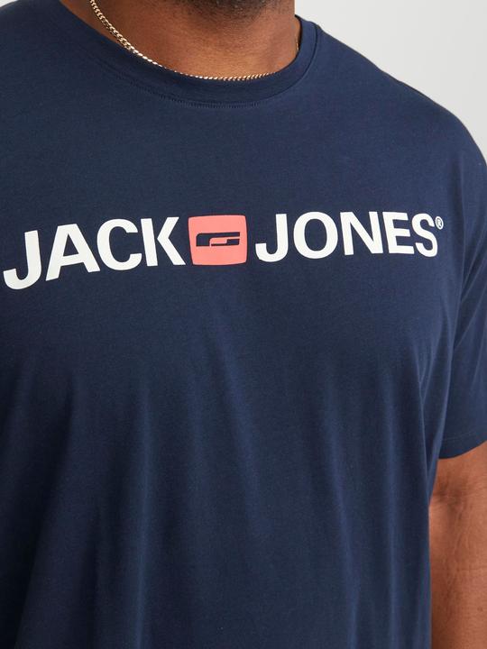 Actual product image Jack & Jones Cotton jersey plus size T-shirt (XXL)