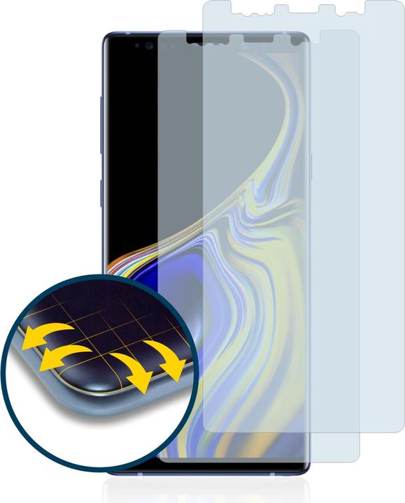 Image du produit BROTECT Full-Cover Protection Mat (2 pièce(s), Samsung Galaxy Note 9)