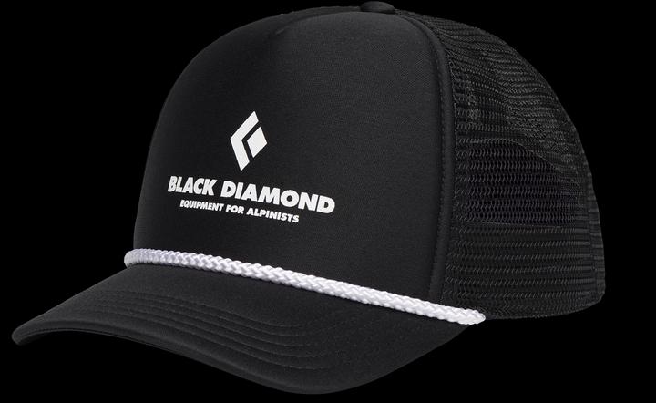 Actual product image Black Diamond Flat Bill Trucker Hat (One size)