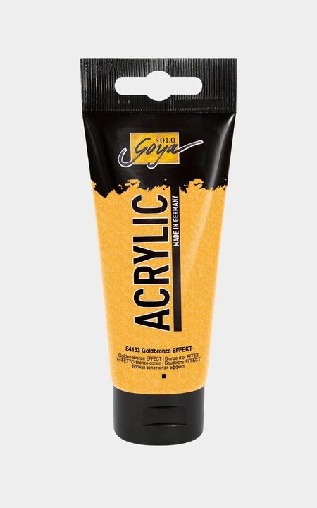 Image du produit Solo Goya Acrylique (Effet bronze doré, 100 ml)