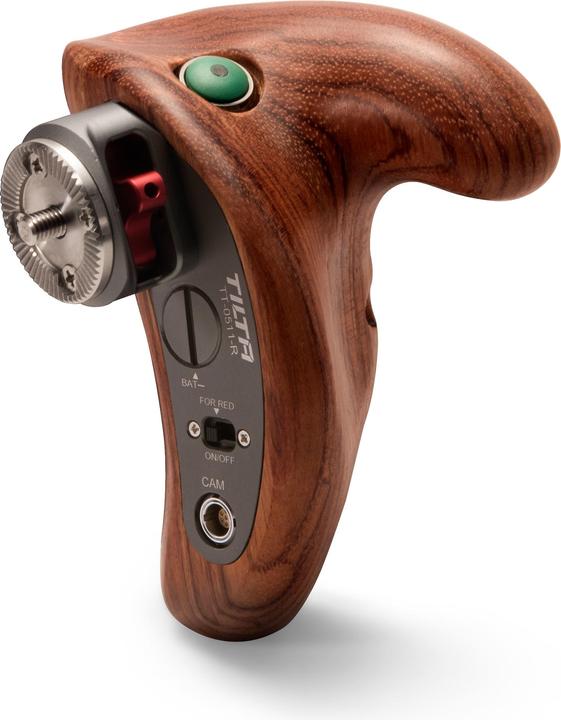 Actual product image Tilta Right Side Wooden Handle 2.0 with R/S Button, ARRI Alexa mini (Grip)