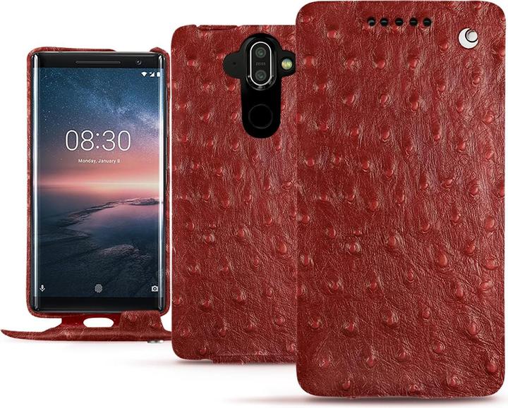 Productafbeelding Noreve Lederen omslag verticaal (Nokia 8 Sirocco)