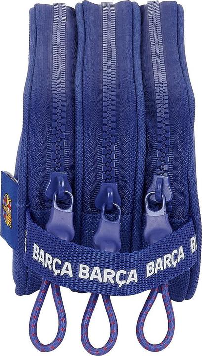 Immagine prodotto FC Barcelona Custodia doppia multiuso F.C. Barcelona rosso blu navy 21 x 8,5 x 7 cm