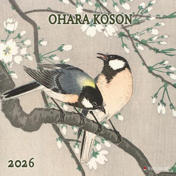 Immagine prodotto Ohara Koson 2026 (30 x 30 cm, Italiano, Francese, Ceco, Inglese, Olandese, Polacco, Tedesco)