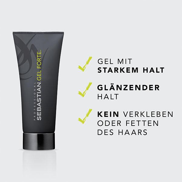 Image du produit Sebastian Gel Forte (Gel coiffant, 200 ml)