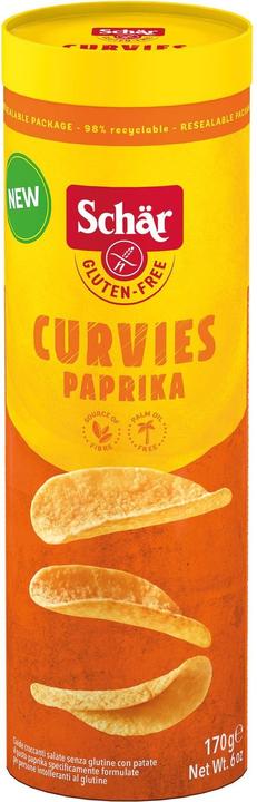 Actual product image Schär Curvies Paprika glutenfrei (220 g)