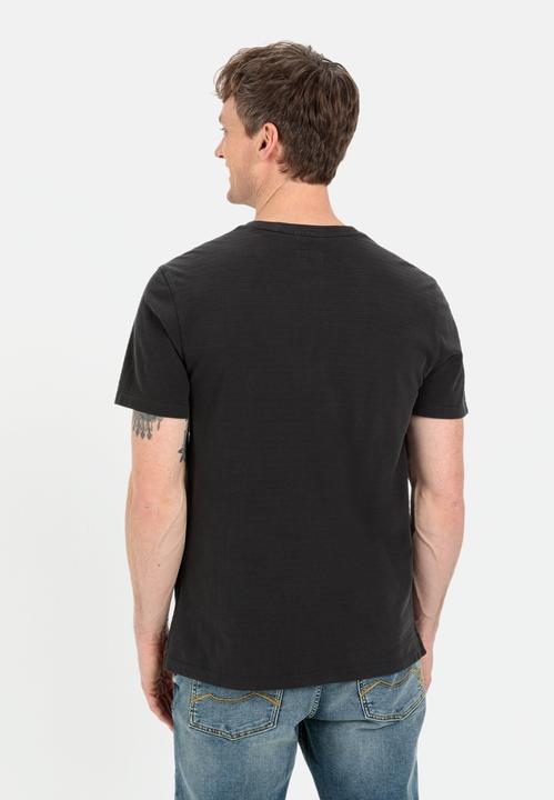 Produktbild Camel Active Kurzarm Henley aus reiner Baumwolle (S)