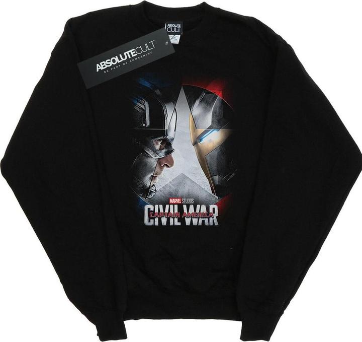 Immagine prodotto Marvel Captain America Civil War Poster Felpa Uomo (XL)