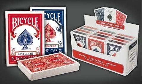 Actual product image Bicycle Karty Supreme Line