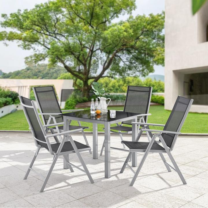 Produktbild Juskys Gartengarnitur Milano (80 cm)