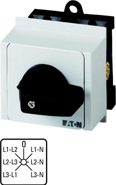 Eaton Commutatore per voltmetro, T0, 20 A, 12759
