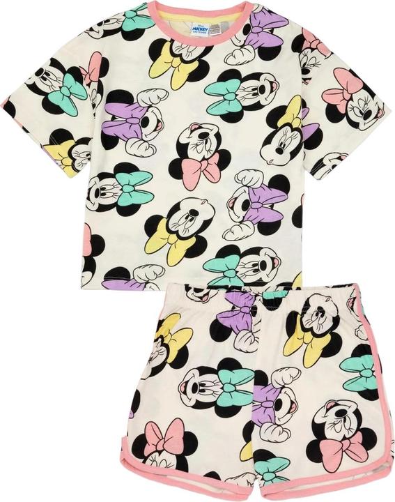 Minnie Mouse Schlafanzug mit Shorts Mädchen