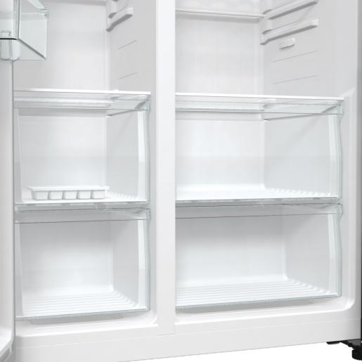Image du produit Hisense RS711N4AFE - Americaanse Koelkast - Zwart (550 l)