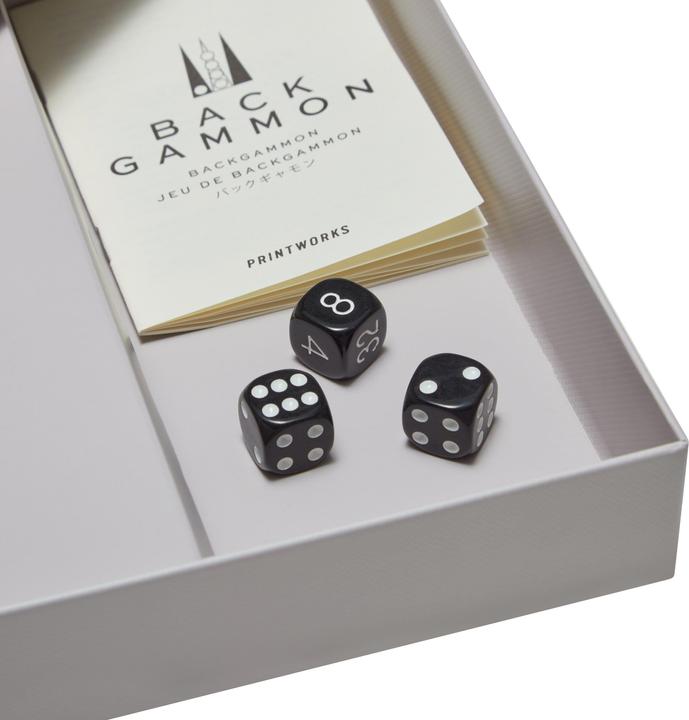 Actual product image Printworks Brettspiel Backgammon (Multilingual)