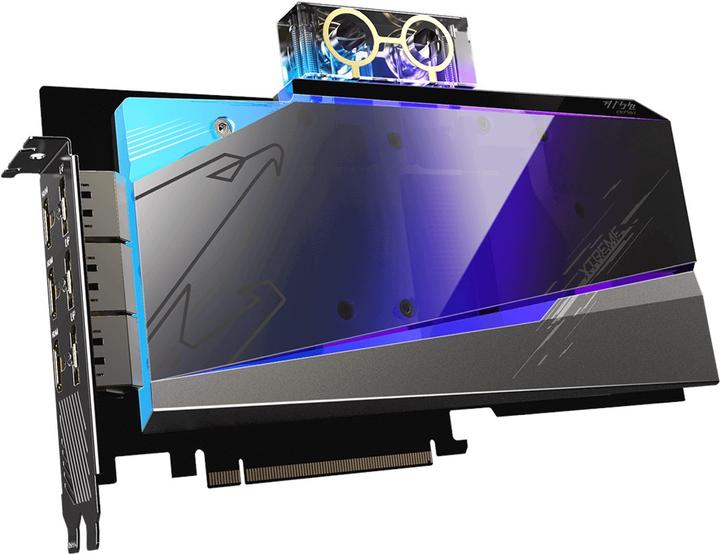 Actual product image Gigabyte AORUS GeForce RTX 3080 XTREME WATERFORCE WB 10G LH (10 GB)