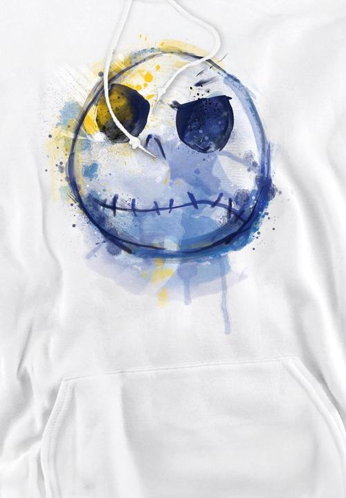 Immagine prodotto The Nightmare Before Christmas Felpa con Cappuccio Jack Skellington Verniciato Uomo (XXL)
