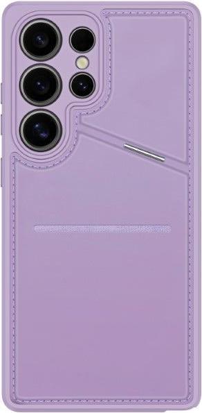 Actual product image Dux Ducis Samsung Galaxy S25 Ultra Magnetic Wallet Case with Stand - Purple (Samsung Galaxy S25 Ultra)