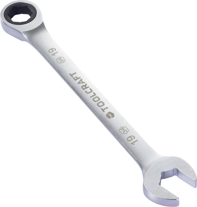Actual product image Toolcraft TO-9626412 Ratschen-Einringschlüssel-Satz 7teilig Schlüsselweite (Met (17 mm, 8 mm, 14 mm, 19 mm, 13 mm, 12 mm, 10 mm)