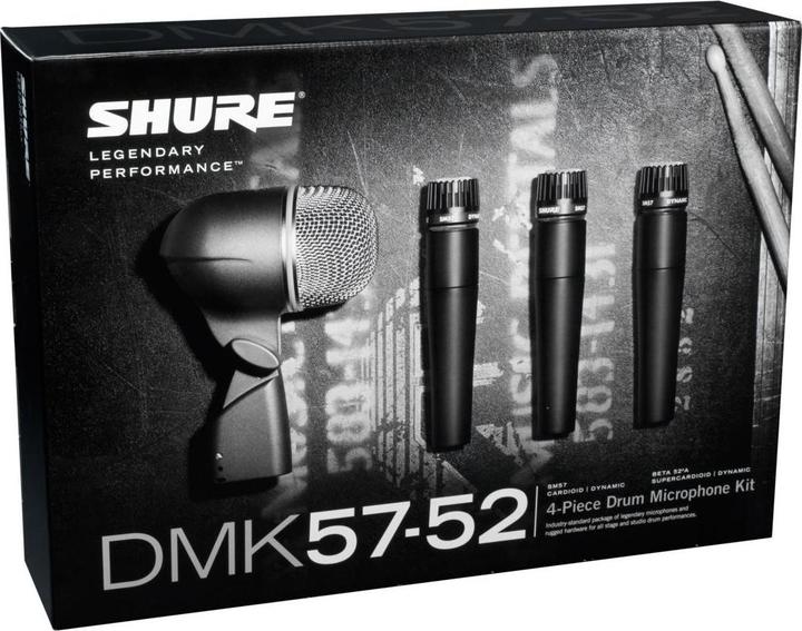 Actual product image Shure DMK57-52 drum microfoonkit