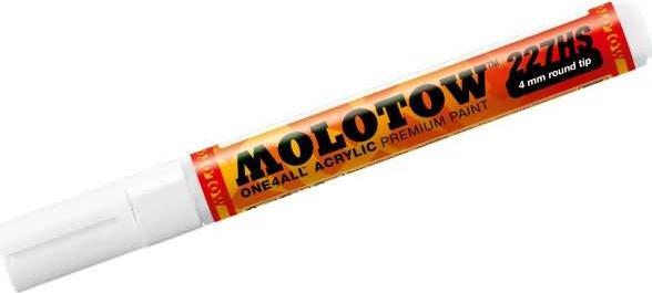 Actual product image Molotow Felt-tip pen One4all 227HS signal white 160 (Signal white, 4 mm, 1 x)