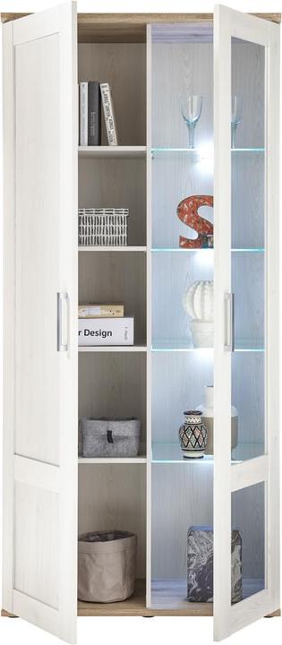 Actual product image HBZ-Meble HBZ Meble Romance display cabinet in Sibiu larch/San Remo light