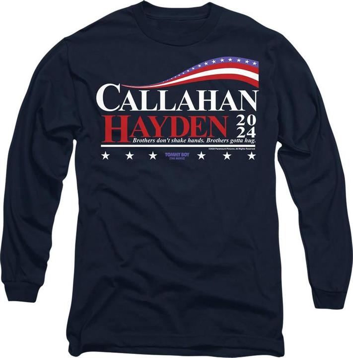 Actual product image Unisex Adult Callahan And Hayden For President 2024 T-Shirt (XL)