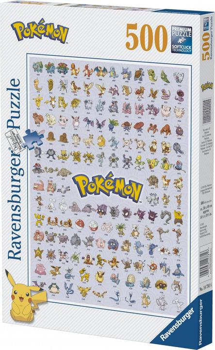 Immagine prodotto Ravensburger Puzzle di Pokemon (500 pezzi)