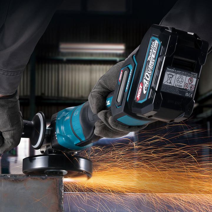 Actual product image Makita Akumuliatorinis kampinis šlifuoklis GA050GZ 40V Max XGT (125 mm)