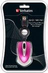 Actual product image Verbatim Go Mini Optical Travel Mouse (Cable)