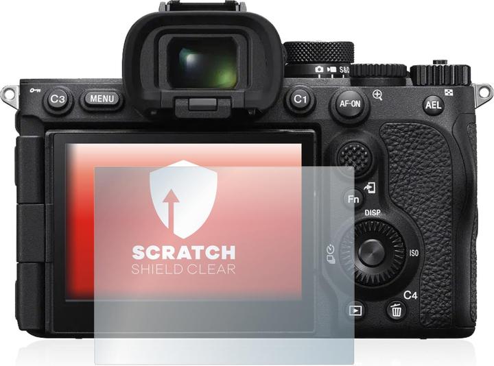 Actual product image upscreen Scratch Shield Protector (Screen protector, Alpha 7R V)