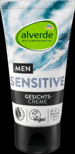 dm alverde MEN Sensitive Nature Gesichtscreme (24h Creme)